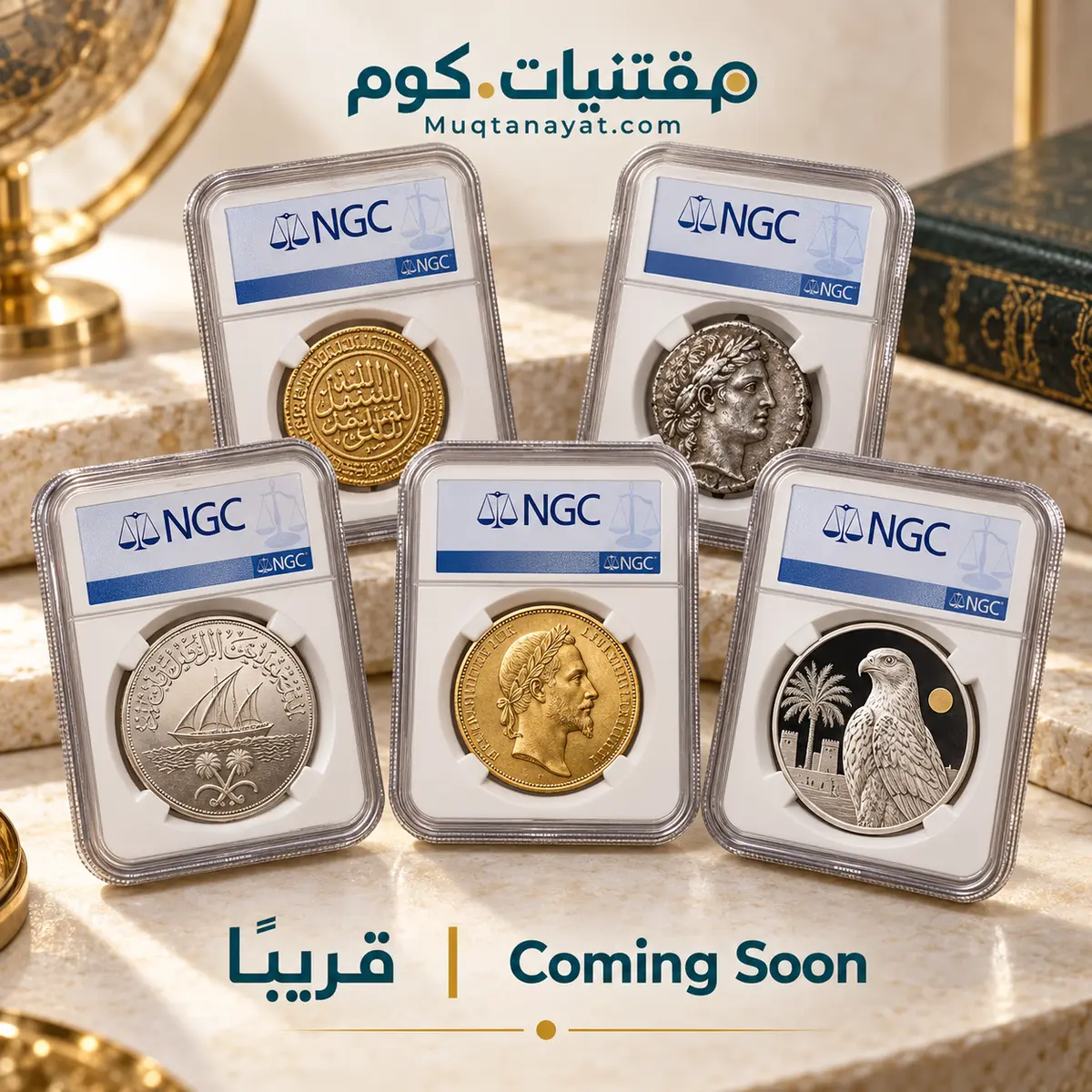 عملات داخل حافظات تقييم احترافية